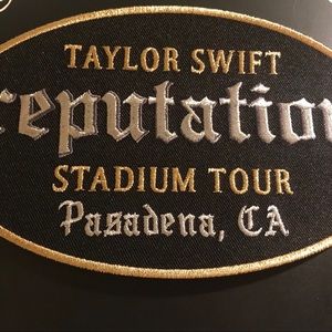 Taylor Swift Reputation Stadium Tour Patch